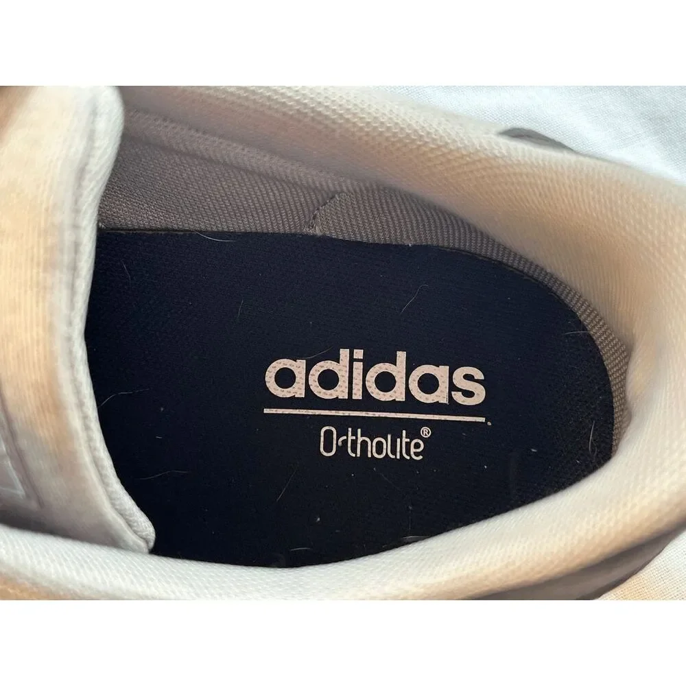 Men's Adidas Ortholite Sneaker/Street Shoe, Size 11.5 Gray/Black, Chunky, Preppy